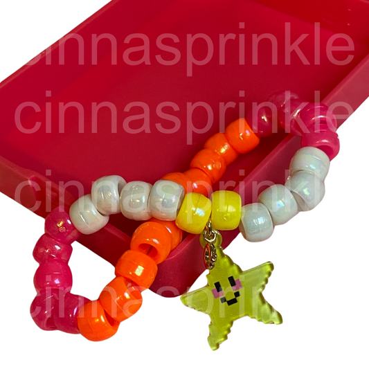Sherbet Star Rig Charm